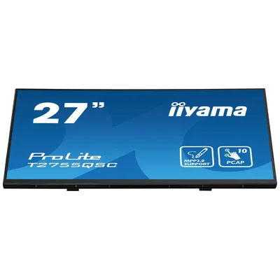 iiyama ProLite T2755QSC-B1 27" IPS LED WQHD touchscreen monitor, MPP2.0 support, HDMI, DP, speakers