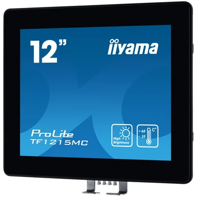 iiyama ProLite TF1215MC-B1 12" IPS-Touchscreen-Monitor, IP65, Betriebstemperatur -20 °C bis +60 °C