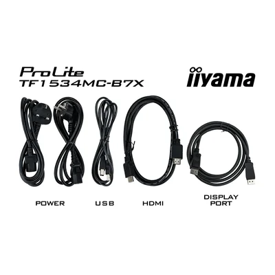 Iiyama ProLite TF1534MC-B7X 15" OpenFrame 4:3 IP65 Monitor mit integriertem Touchscreen
