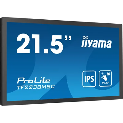 iiyama ProLite TF2238MSC-B1 Pantalla IPS FHD de 22" con IPX1, HDMI, DP y altavoces