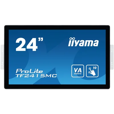 Iiyama ProLite TF2415MC-B2 24" VA LED-Monitor mit integriertem Touchscreen, IP65, offenes Gehäuse