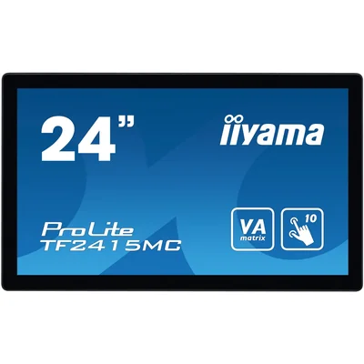 Iiyama ProLite TF2415MC-B2 24" VA LED-Monitor mit integriertem Touchscreen, IP65, offenes Gehäuse