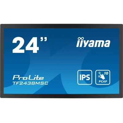 iiyama ProLite TF2438MSC-B1 24" IPS FHD IPX1 /HDMI, DP/ Акустичні системи