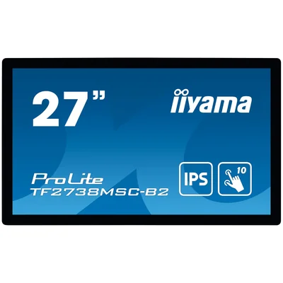 Iiyama ProLite TF2738MSC-B2 27" IPS LED IPX1 OpenFrame Built-in Touchscreen Monitor