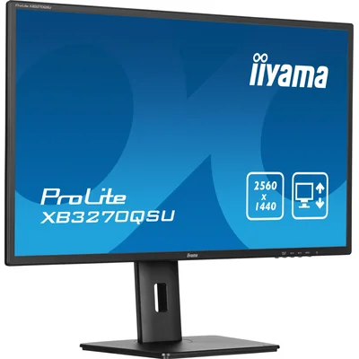 iiyama ProLite XB3270QSU-B1 Monitor 32" IPS LED WQHD 3ms 100Hz /2xHDMI DP/ FlickerFree HAS
