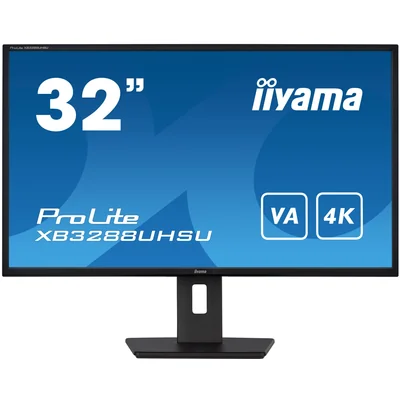 iiyama ProLite XB3288UHSU-B5 32" VA LED 4K monitor /2xHDMI DP/ FlickerFree, BlueLightReducion