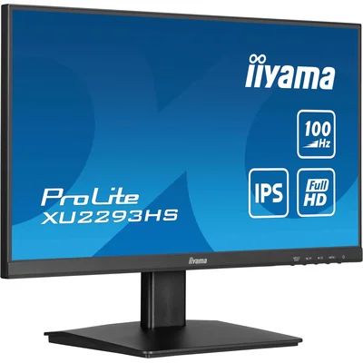 iiyama ProLite XU2293HS-B6 Monitor 22" IPS LED 1ms 100Hz /HDMI DP / FlickerFree FreeSync