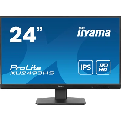 iiyama ProLite XU2493HS-B6 monitor 24" IPS LED 0.5ms 100hz /HDMI DP/ FlickerFree FreeSync