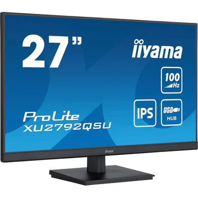 iiyama ProLite XU2792QSU-B6 monitor 27" WQHD IPS LED 0.4ms 100Hz /HDMI DisplayPort/