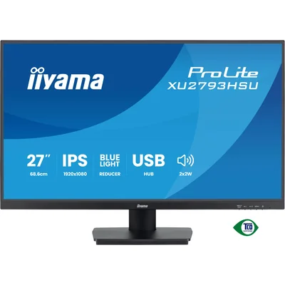 iiyama ProLite XU2793HSU-B7 monitor 27" IPS LED 100Hz 1ms /HDMI, DisplayPort, USB hub / FreeSync, FlickerFree