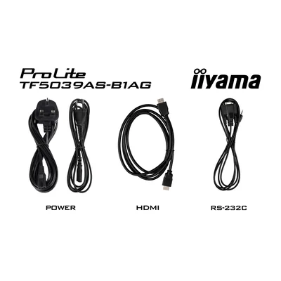 iiyama TF5039AS-B1AG interaktiver Präsentationsmonitor 50" IPS LED 4K /HDMI, DP, Android / iiSignage², eShare, IP65, 24/7