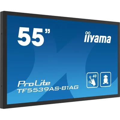 iiyama TF5539AS-B1AG interactive presentation monitor 55" IPS LED 4K /HDMI, DP, Android/ iiSignage², eShare, IP65, 24/7