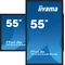 iiyama TF5539AS-B1AG interaktiver Präsentationsmonitor 55" IPS LED 4K /HDMI, DP, Android / iiSignage², eShare, IP65, 24/7
