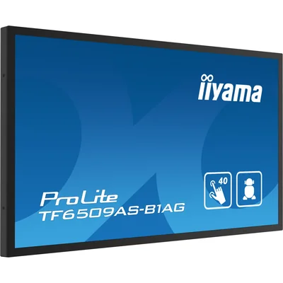 iiyama TF6539AS-B1AG interactive presentation monitor 65" IPS LED 4K /HDMI, DP, Android/ iiSignage², eShare, IP65, 24/7