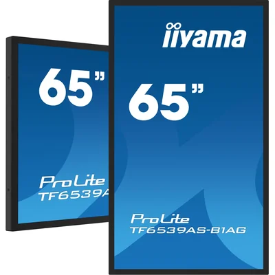 iiyama TF6539AS-B1AG interactive presentation monitor 65" IPS LED 4K /HDMI, DP, Android/ iiSignage², eShare, IP65, 24/7