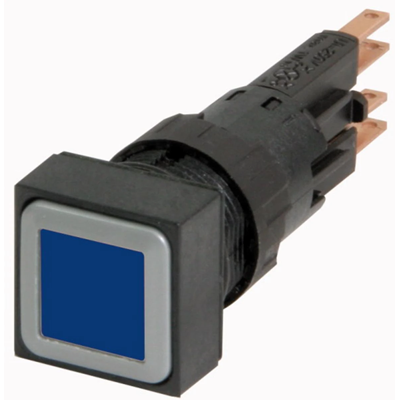 Illuminated button drive, blue, Q25LT-BL/WB