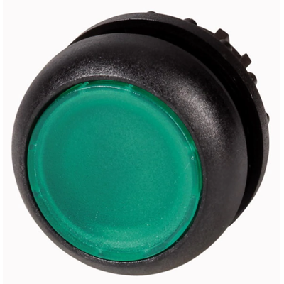 Illuminated button drive, green, M22S-DL-G