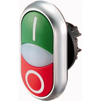 Illuminated button drive, M22-DDLF-GR-X1/X0