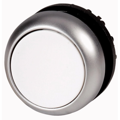 Illuminated button drive, white, M22-DL-W