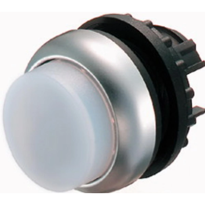 Illuminated button drive, white, M22-DLH-W