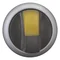 Illuminated latching switch, yellow, M22-WRLK-Y