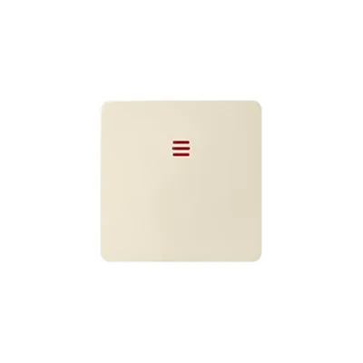 Illuminated single key, beige
