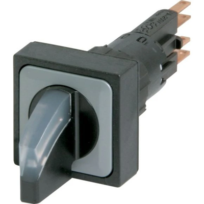 Illuminated switch 3 positions, white, Q25LWK3R-WS