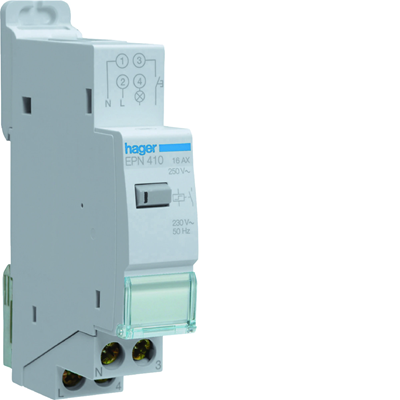 imp. breaker 230V 1Z/16A electronic 1 NO
