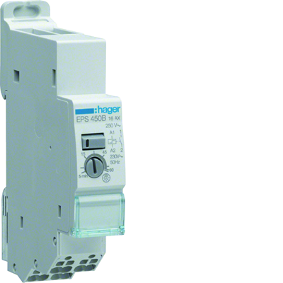 imp. breaker 8-24V+230V 1Z/16A time delay electronic