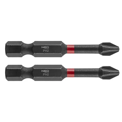 Impact bits PH2 x 50 mm, 2 pcs.