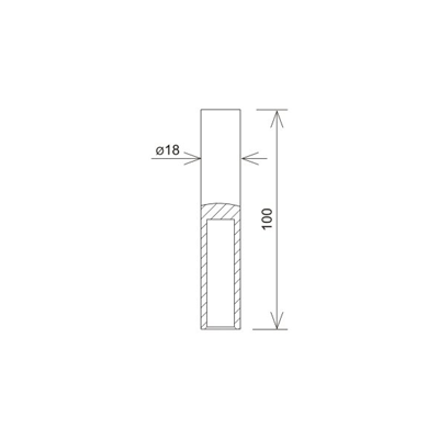 Impactador manual - soporte para impactar electrodos de tierra