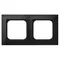 IMPRESJA Double frame - matt black