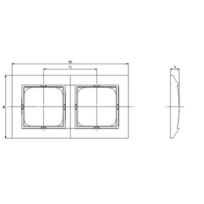 IMPRESJA Double titanium frame