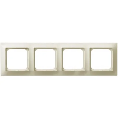 IMPRESJA Ecru quadruple frame