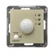 IMPRESJA Electronic motion sensor, frameless golden metallic