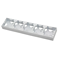IMPRESJA Five-gang white wall-mounted installation box