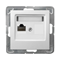 IMPRESJA Single computer socket, cat. 5e white