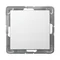 IMPRESJA Single-pole white switch, without a frame