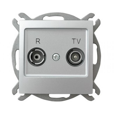 IMPRESJA Terminal RTV socket ZAK-10 silver
