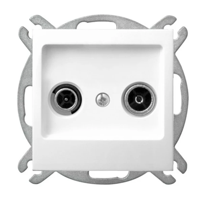 IMPRESJA Terminal RTV socket ZAK-10 white