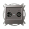 IMPRESJA Terminal RTV socket ZAR titanium