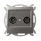 IMPRESJA Terminal RTV socket ZAR titanium