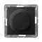 IMPRESJA Universaldimmer für Glüh-, Halogen- und LED-Lampen – mattschwarz