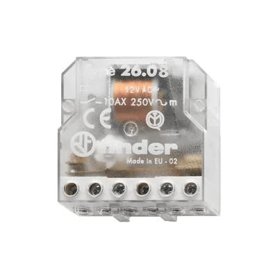 Impulse relay 2NO 10A 230V AC
