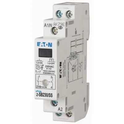 Impulse relay with signaling diode, Z-SB230/SS