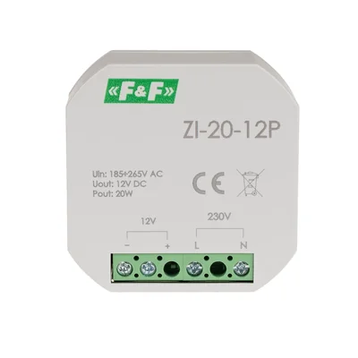 Імпульсний блок живлення 20W 12V DC до монтажної коробки