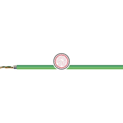 IND. ETHERNET FLEXIBLE C-PVC UL/CSA S/FTP Cat.7 4X2XAWG26/7