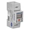 Indicador de consumo eléctrico monofásico, 80 A, MID, indicador adicional, salida de impulsos, botón RESET, 2 módulos, DIN TH-35 mm