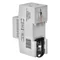 Indicador de consumo eléctrico monofásico, 80 A, MID, indicador adicional, salida de impulsos, botón RESET, 2 módulos, DIN TH-35 mm