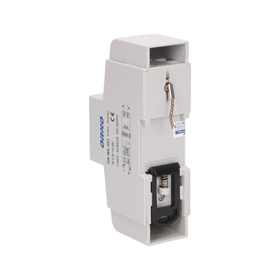 Indicador de consumo eléctrico monofásico, 80A 230V IP20, indicador adicional, salida de impulsos, blanco